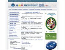 Tablet Screenshot of icpc-bolivia.edu.bo
