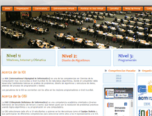 Tablet Screenshot of olimpiada.icpc-bolivia.edu.bo